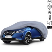 Resim Teksin Nissan Qashqai 3 J12 (2021-) Araba Brandası Miflonlu Su Geçirmez Araba Brandası Uv Koruyuculu 