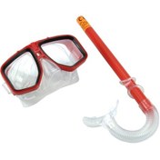 Resim Vardem Dalış Maskesi Ve Şnorkel Seti Kırmızı Smg-m38s30 Çok Renkli 