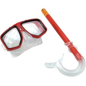 Resim Vardem Dalış Maskesi Ve Şnorkel Seti Kırmızı Smg-m38s30 Çok Renkli 