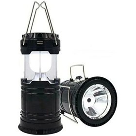 Resim Solar Şarjlı Güneş Enerjili Fan Kamp Feneri Güneş Paneli Kamp Şarjlı Işıldak Usb Şarj Çok Renkli 