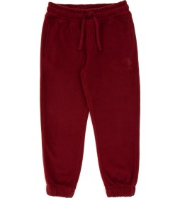 Resim U.S. Polo Assn. Kız Çocuk Bordo Jogger Polarlı Eşofman Altı 50318822-VR014 