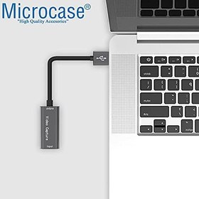 Resim Microcase USB 3.0 HDMI Video Capture Video Kayıt Ekran Aktarma Adaptörü - AL2622 