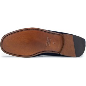 Resim D.leporı Erkek Hakiki Deri Lacivert Süet Loafer Ayakkabı 1018 01 Erk Ayk Y24 Blu Suede Çok Renkli 