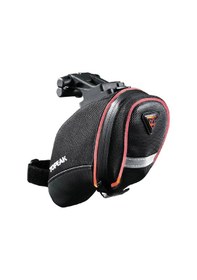 Resim Topeak Aero Wedge İglow Işıklı Sele Altı Çanta Kızak Uyumlu Siyah 