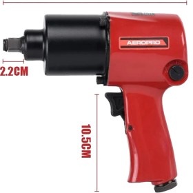 Resim Eisenn Alman Aeropro 7430 1/2 Havalı Gijon Sökme Tam Professıonel Yüksek Nm Sürekli Ağır Kullanım 