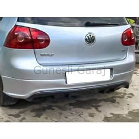 Resim Volkswagen Golf 5 Custom Arka Tampon Eki (Plastik) 