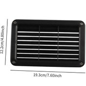 Resim Jokmae Hava Menfez Paneli, 19.3x12.2cm Karavan Ve Tekne Havalandırma 