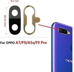 Resim OPPO RX17 Arka Kamera Camı Lens Yapışkanlı 