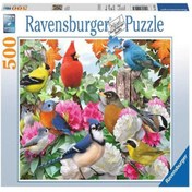 Resim Ravensburger 500 Parça Puzzle Bahçe Kuşları 142231 