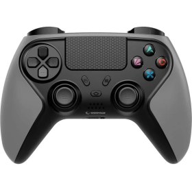 Resim Snopy Rampage Tactic Bluetooth Çift Titreşimli Ps4 Gamepad - Metalic Siyah 