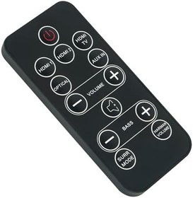 Resim AIDITIYMI Yedek Uzaktan Kumanda Harman Kardon SB26 SB26AM SB 26 06-0HSB26-RM0 Gelişmiş Soundbar Uzaktan Kumandası için uygun 