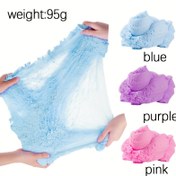Resim 95g Taşınabilir Yağlı Asla Kuru Olmayan Kil Kovası, Bin Çeşitli Renkler, Rahatlatıcı Oyuncak, Ultra Hafif Kil, DIY Renkli Slime Süper Hafif Macun 