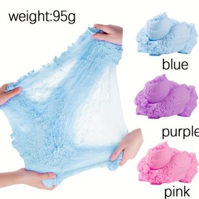 Resim 95g Taşınabilir Yağlı Asla Kuru Olmayan Kil Kovası, Bin Çeşitli Renkler, Rahatlatıcı Oyuncak, Ultra Hafif Kil, DIY Renkli Slime Süper Hafif Macun 