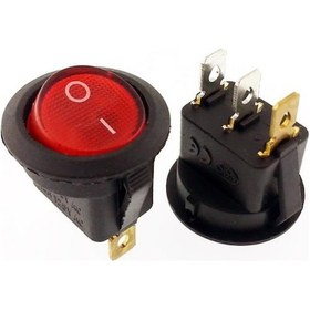 Resim Sinbo İle Uyumlu Yuvarlak Işıklı Anahtar 3 Bacaklı 