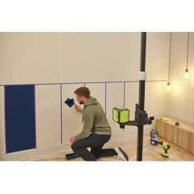 Resim Normadia Çapraz Lazer Metre Profesyonel 15 Metre Yeşil, Hassas Ölçüm Aracı 