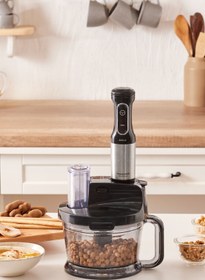 Resim Nikadu Karaca Mastermaid Prosteel 2000w Mutfak Robotu Siyah 