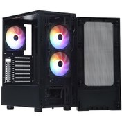 Resim Dark DKCHGT500 GT 500W 3x12 CM FRGB Fan USB 3.0 ATX Oyuncu Kasası 