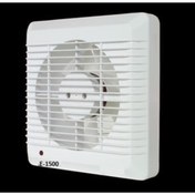 Resim EHLA Filtre 15 Cm Baca Çıkışlı Banyo,mutfak,cam Tipi Aspiratörü E1500 