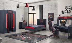 Resim Gamer Modern Genç Odası Takımı - Olsun / Olmasın 