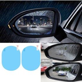 Resim Oto Dikiz Aynası Yağmur Kaydırıcı Film Buğu Önleyici N11.1218 