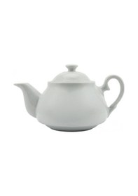 Resim PORSELEN DEMLİK - ÇAYCI -ÇAYDANLIK ÜZERİ TEK DEMLİK-850 ML Beyaz 