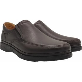 Resim Ekinci 011 Hakiki Deri Comfort Kahve Ayakkabı 