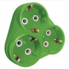 Resim Alkan 3lü Topraklı Golyad Fiş Papatya Yeşil 