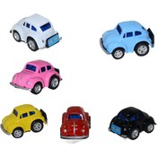 Resim BYCEGU 5 CM BOYUNDA MİNİK ÇEKBIRAK VOS VOS OYUNCAK ARABA 1 ADET FİYATIDIR 