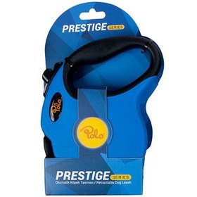 Resim Polo Prestige Mavi Otomatik Şerit Küçük Irk Köpek Tasması 3 Mt XSmall 