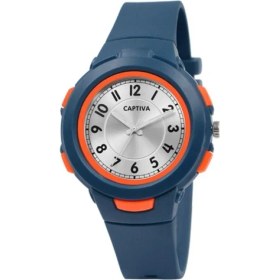 Resim Captiva Analog 30 mt Suya Dayanıklı Silikon Kordonlu Çoçuk Kol Saati Yeni Moda Şık Tararım 