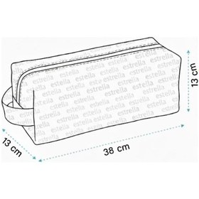 Resim Estrella Paris Seul Dy-son Airwrap Ve Tüm Saç Şekillendiriciler İçin Xl Boy Çanta Seyahat Çantası Mürdüm Bej 