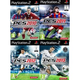 Resim Playstatıon 2 Pes Futbol Oyunları 10-11-12-13- 4 Oyun Bir Arada Sadece Çipli Cihazlar Için 