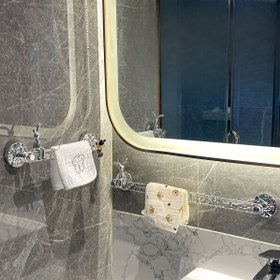 Resim 1 Adet Kolay Kurulumlu Duvara Monte Terlik Rafı - Mat! 