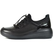 Resim Beety 21Bk137.3012 Hakiki Deri Siyah Casual Günlük Kadın Ayakkabı Siyah 