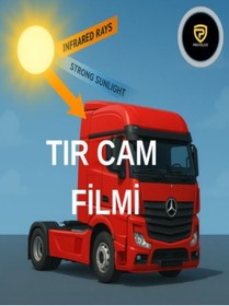 Resim Provelox TIR KABİN İÇİ CAM FİLMİ UV VE ISI KORUMA 75 CM X 6 METRE 