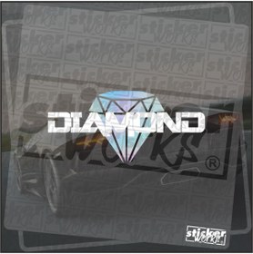 Resim Sticker Works Diamond Hologram Sticker 
