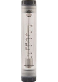 Resim S-Meter Slzm-25g/ 16-160 M³/h Akrilik Rotametre Hava 