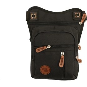 Resim Seventeen Kanvas Kumaş Çok Gözlü Bel Bacak Omuz Göğüs Motorcu Çantası 