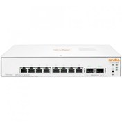 Resim 8port Instant On 1930 8G JL680A GIGABIT 2X SFP Yönetilebilir Switch Masaüstü | Aruba Aruba