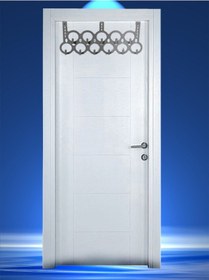 Resim Askı Kapı Arkası Düzenleyici Kahve Beyaz 