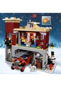 Resim Creator Expert Winter Village Fire Station L 