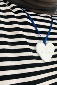 Resim CESTOPİENO Beyaz Kalpli Düdük - 2 Adet (kolye Veya Anahtarlık Ucu Mevcut) 