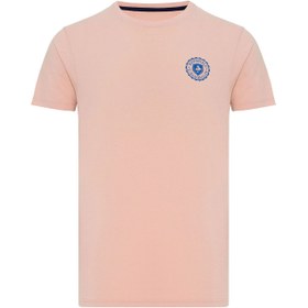 Resim Routefield Timothy Erkek Pembe Tişört 