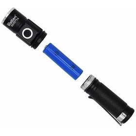 Resim Güçlü Cep Feneri Wt-089 Altın - Kırmızı 