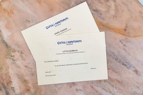 Resim "Little Bubbles" Hammam Gift Card - Turkish 