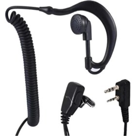Resim Mbl Spiral Kablolu Telsiz Kulaklığı Mars Sfe Wln Baofeng Uyumlu 