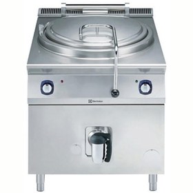 Resim Electrolux Professional 150 Lt Gazlı Silindirik Kaynatma Kazanı, Aısı316, Direk Isıtmalı - 800 Mm E9BSGHDRF0 