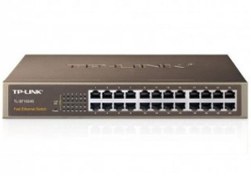 Resim TP-LINK OMADA TL-SF1024D, 24Port, MegaBit, Metal Kasa, Yönetilemez, Rackmount Switch TP-LINK OMADA TL-SF1024D, 24Port, MegaBit, Metal Kasa, Yönetilemez, Rackmount Switch