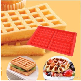 Resim PASTA VİSTA Silikon Waffle Kalıbı 