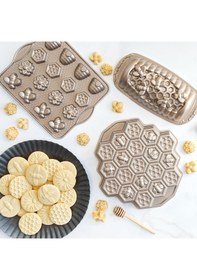 Resim Nordicware Bal Kovanı Kek Kalıbı - Platin 